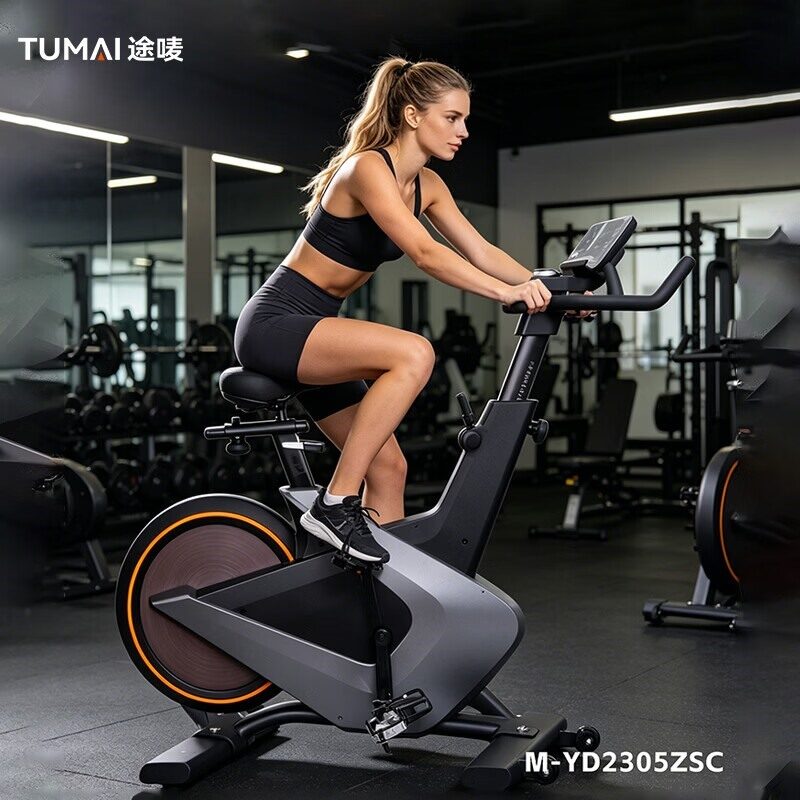 途唛 M-YD2305ZSC 商用动感单车 单位（台）黑灰色